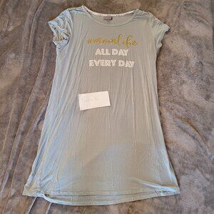 Pajama T-Shirt Dress